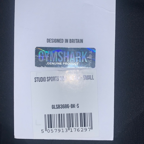 * BRAND NEW * GYMSHARK STUDIO SPORTS BRA W/TAG - Picture 7 of 7
